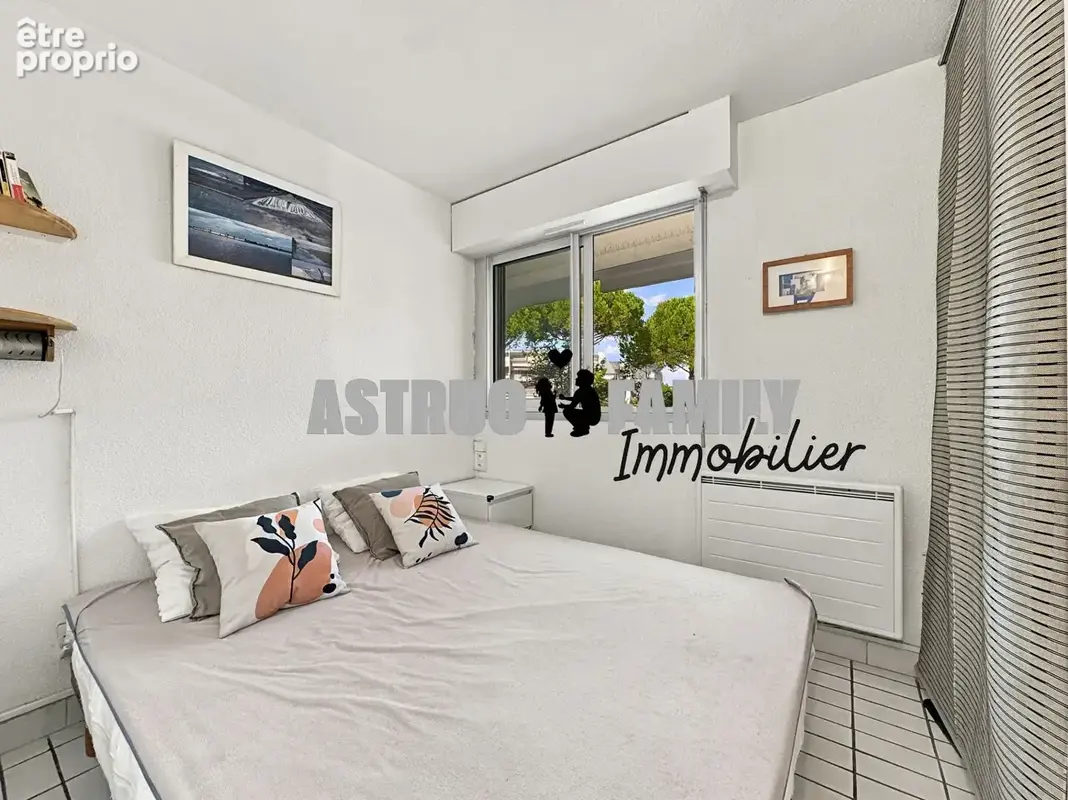Appartement la grande motte - p2 cabine -parking- climatisation - photo 3