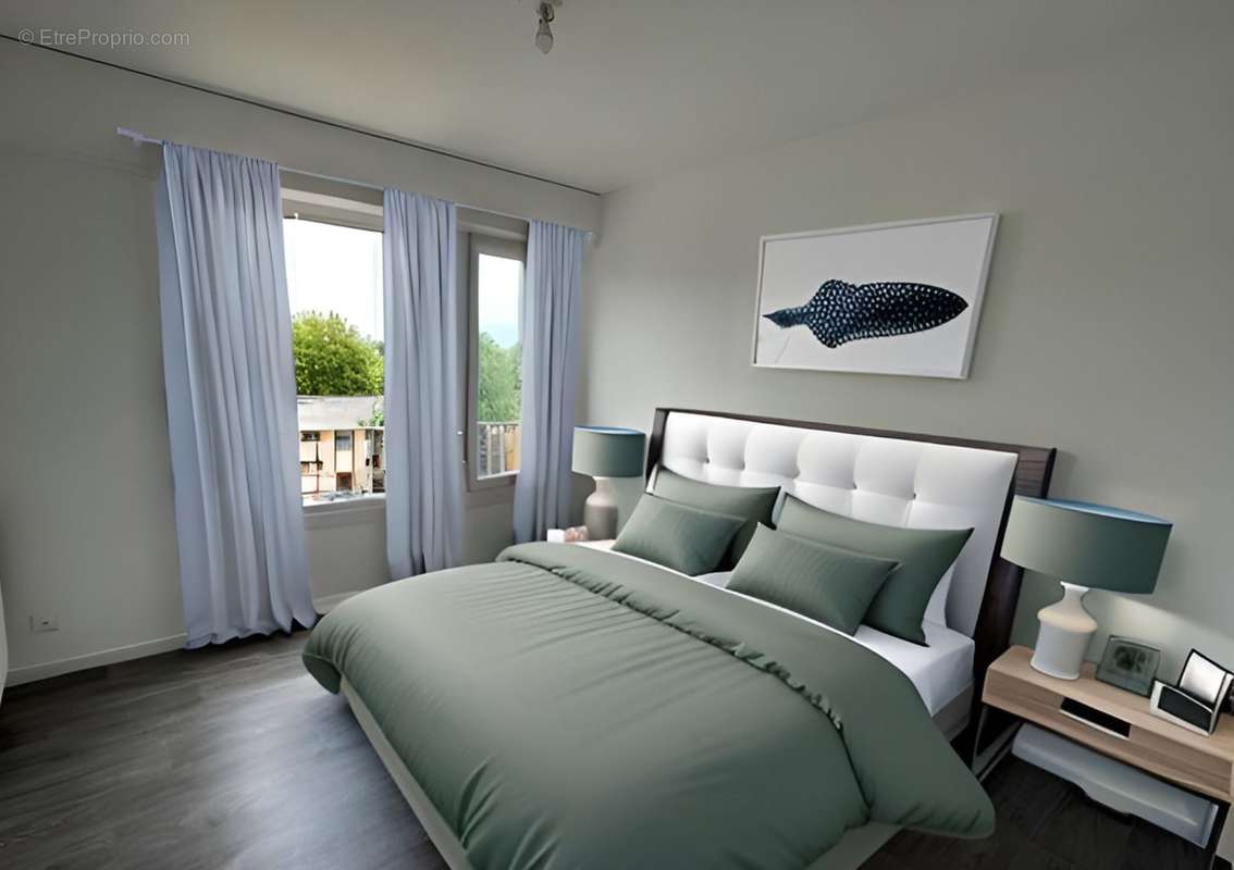 Chambre 1 - Appartement à METZ