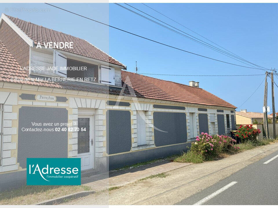 Maison à LA BERNERIE-EN-RETZ