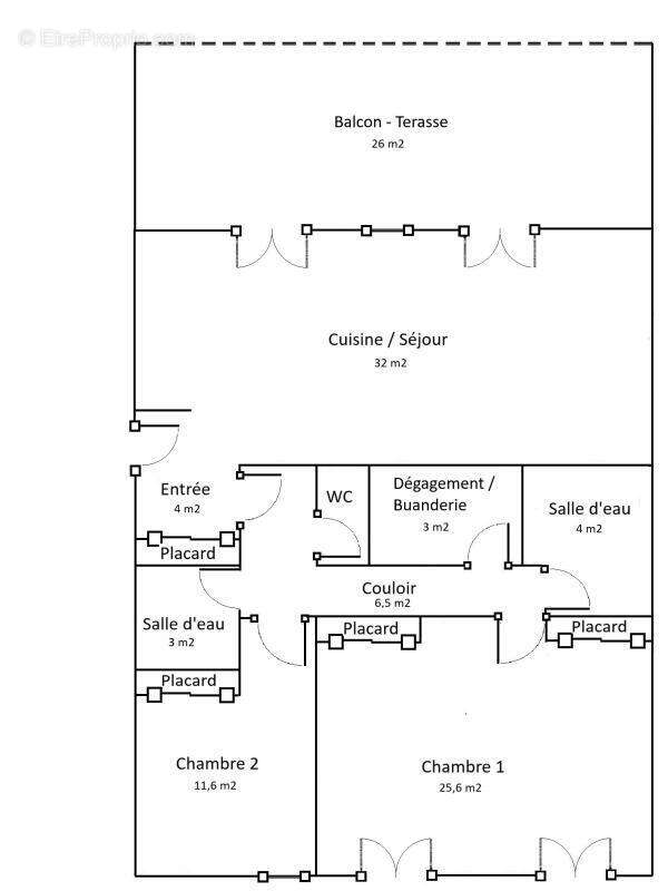 Appartement à EVREUX