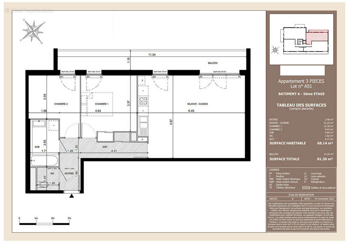 Appartement à TOULOUSE
