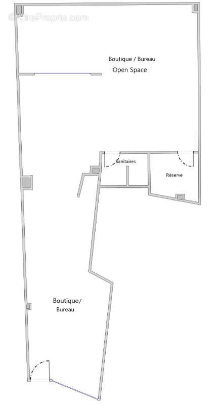 Local commercial a vendre - quartier sentier - photo 13