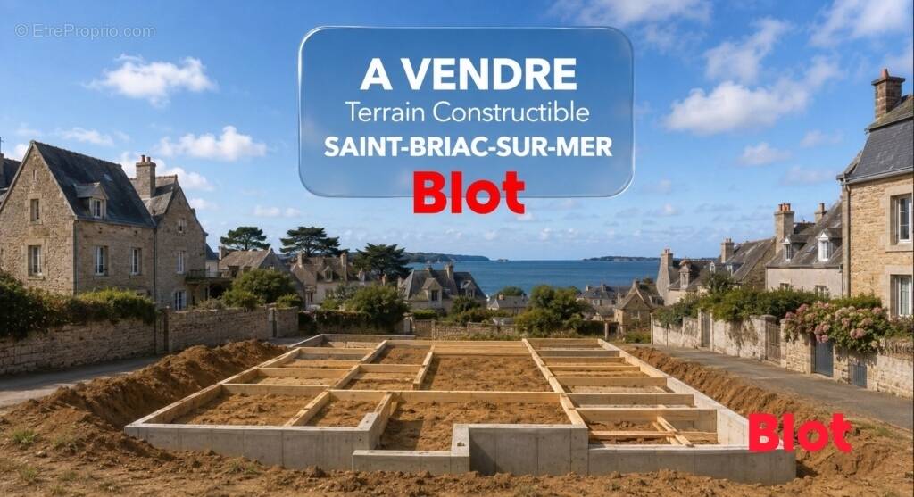 Terrain à SAINT-BRIAC-SUR-MER