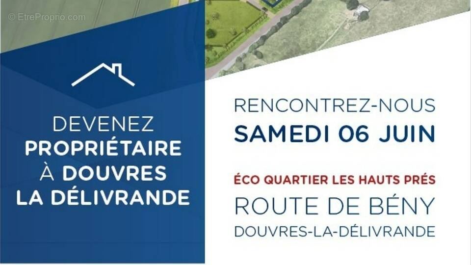 Terrain à DOUVRES-LA-DELIVRANDE