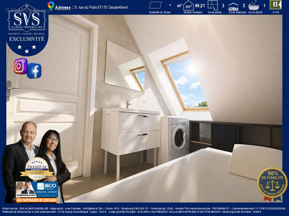 Appartement à GEUDERTHEIM