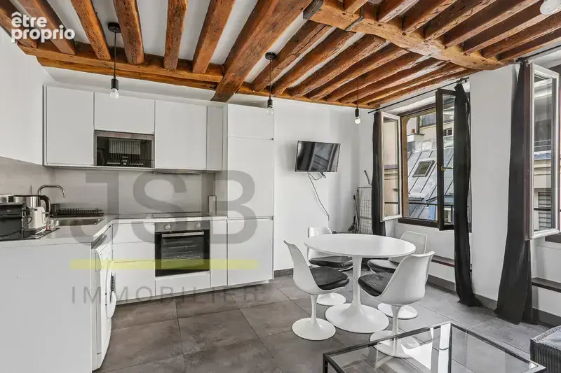 Paris 3ᵉ   rue des gravilliers   loft 36,70 m2 - photo 1