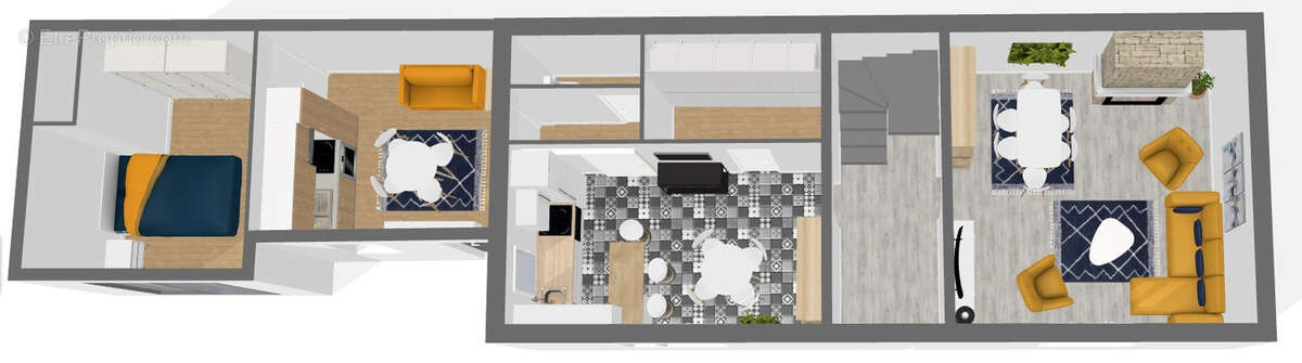 Rare à Coutras   Maison familiale 133 m2 avec potentiel locatif   Vente à terme libre - photo 5