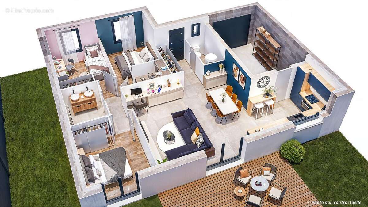 Maison 5 pièces 76 m2 - photo 4