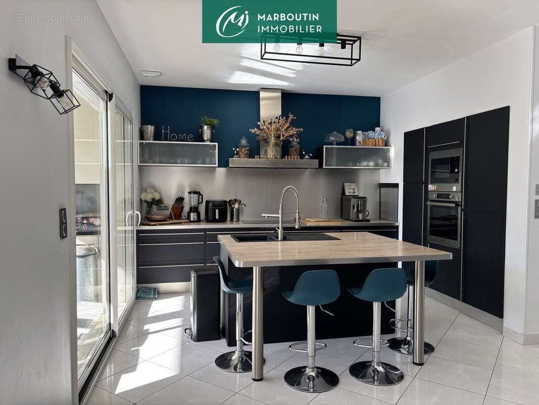 Maison contemporaine de plain pied avec piscine - photo 4