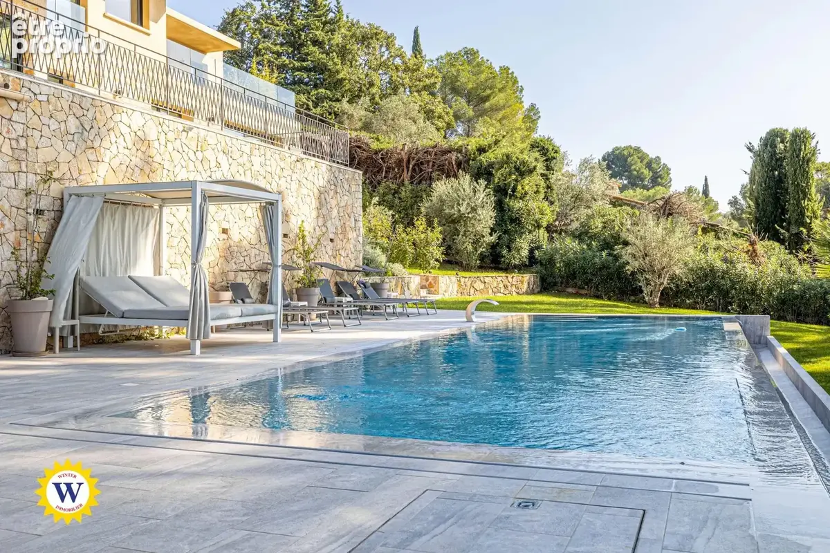 Mougins - superbe villa avec piscine et vue mer - photo 2
