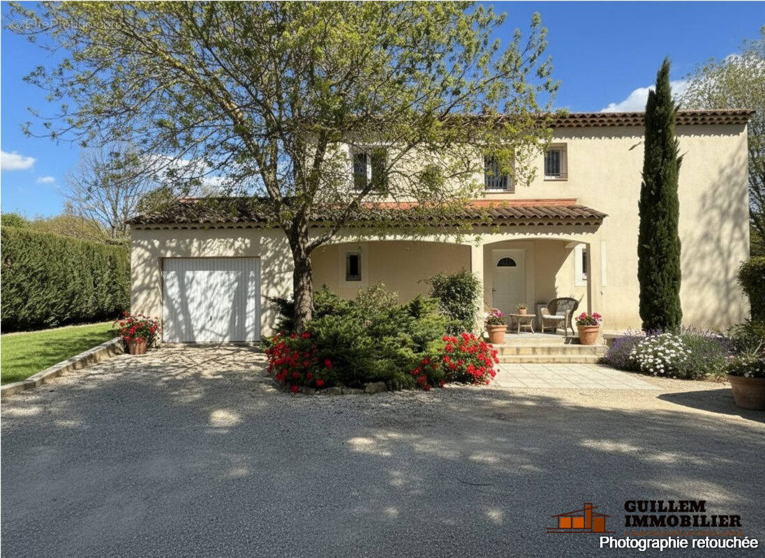 Façade avant - Maison à GRANS