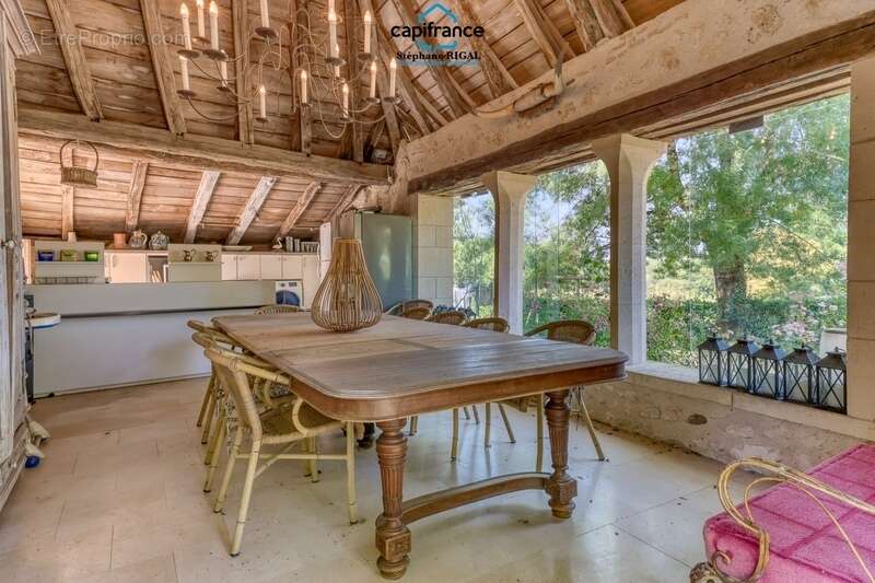 Propriete à vendre à Beaumontois en Périgord, Maison et gîte de 340m2 habitables sur 1,7ha avec piscine - photo 13