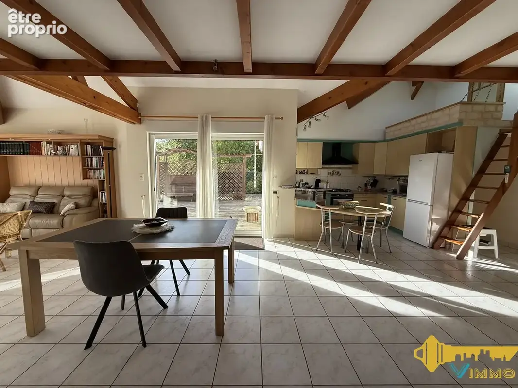 Maison 122m2 - 3ch, mezzanine, garage 41m2 - Jardin 761m2 - photo 3