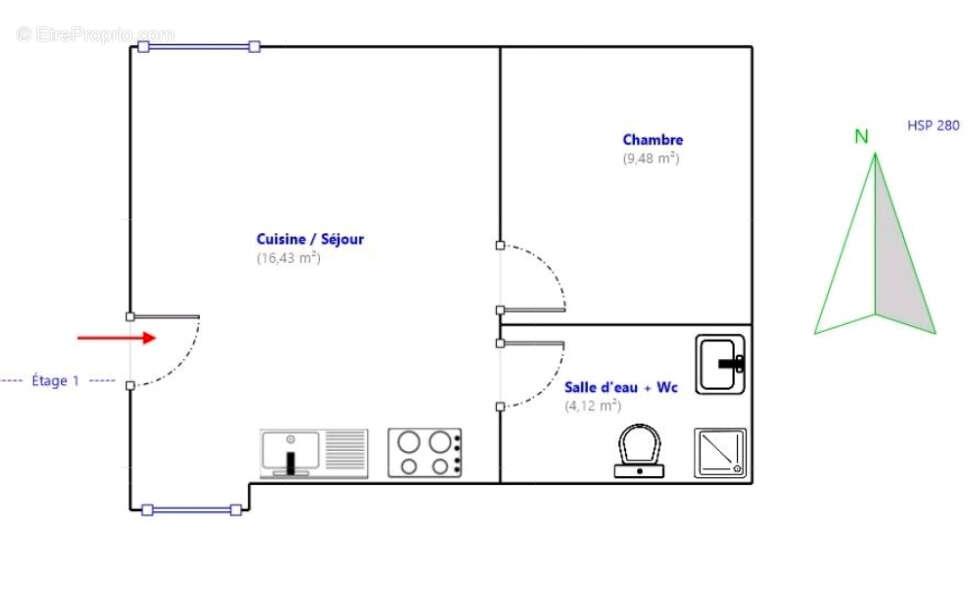 Appartement à MARSEILLE-11E