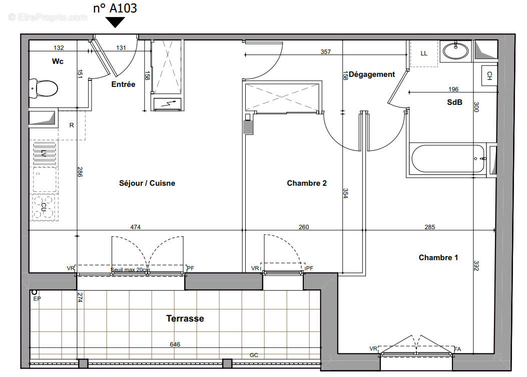 Appartement à NANTES