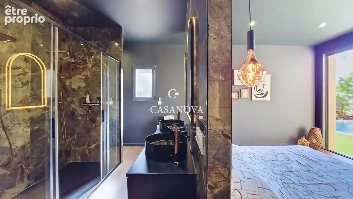 COUP DE CUR  Villa contemporaine 2025, piscine & jardin tropical  Entre Pézenas et Béziers - photo 13