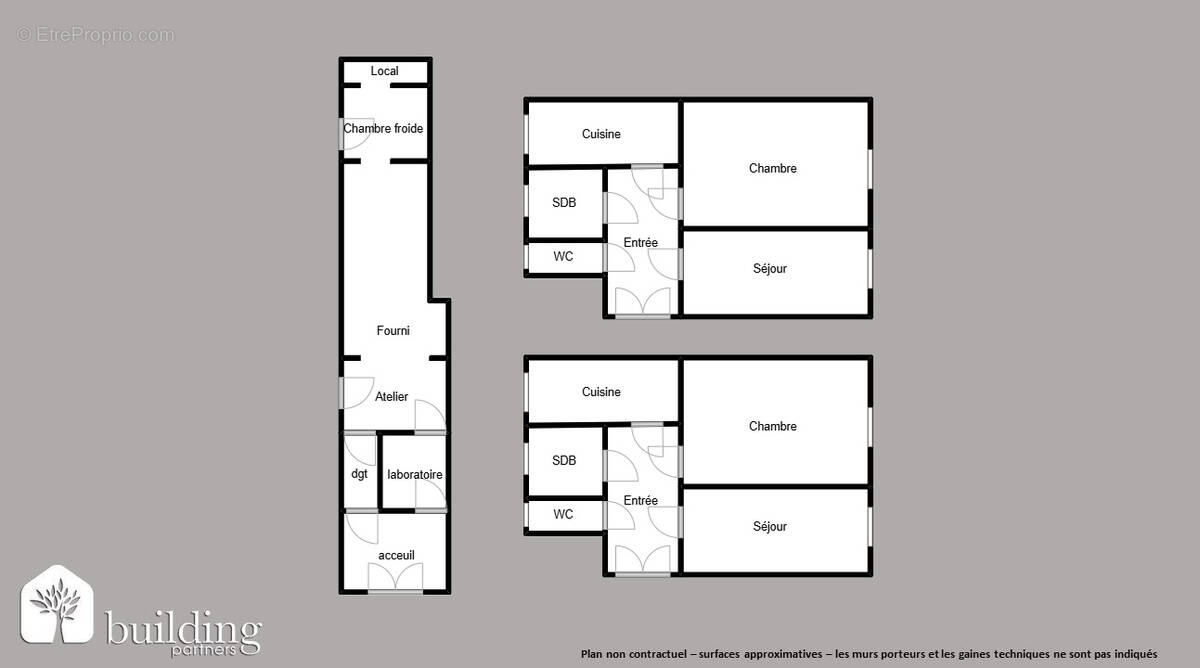Appartement à COURBEVOIE