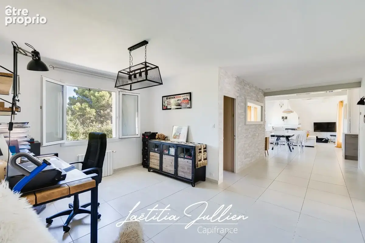 La Penne-sur-Huveaune – Maison T5 de plain-pied 155 m² – Piscine – Vue dégagée – Sans vis-à-vis - photo 17
