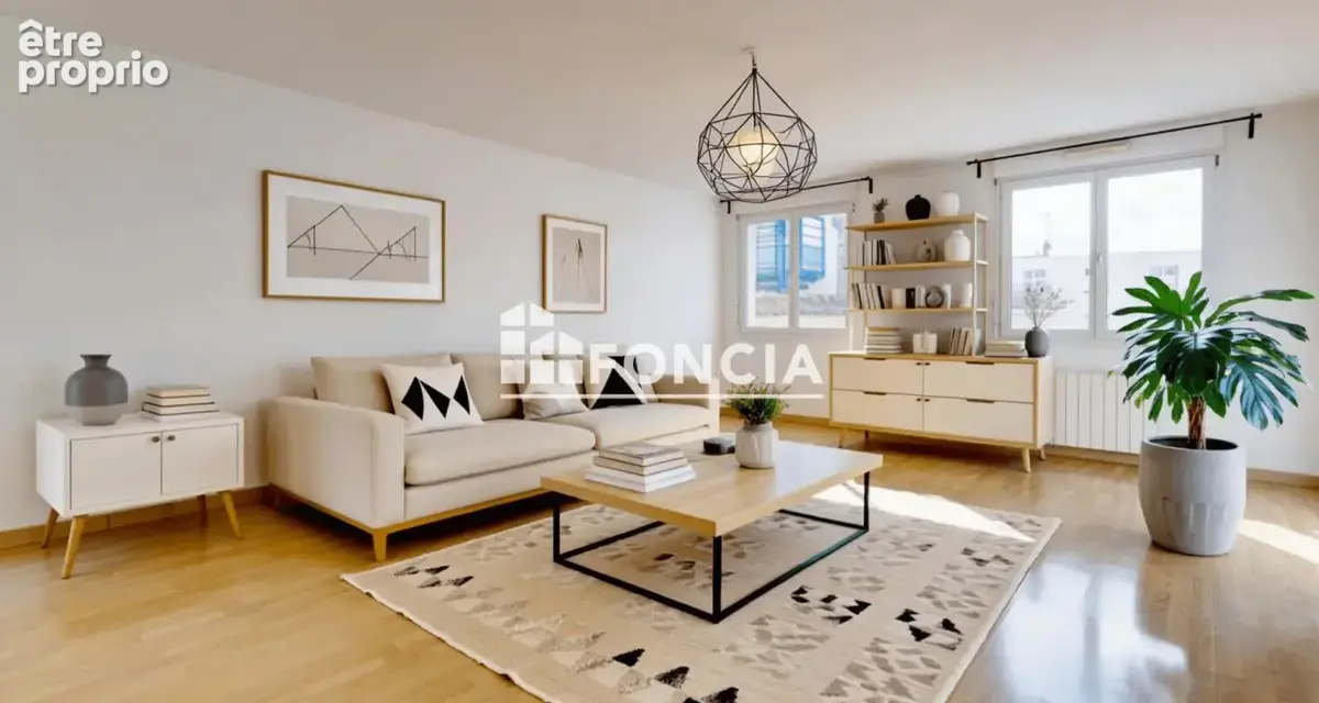 Grand appartement t3 et 2 stationnements - photo 2