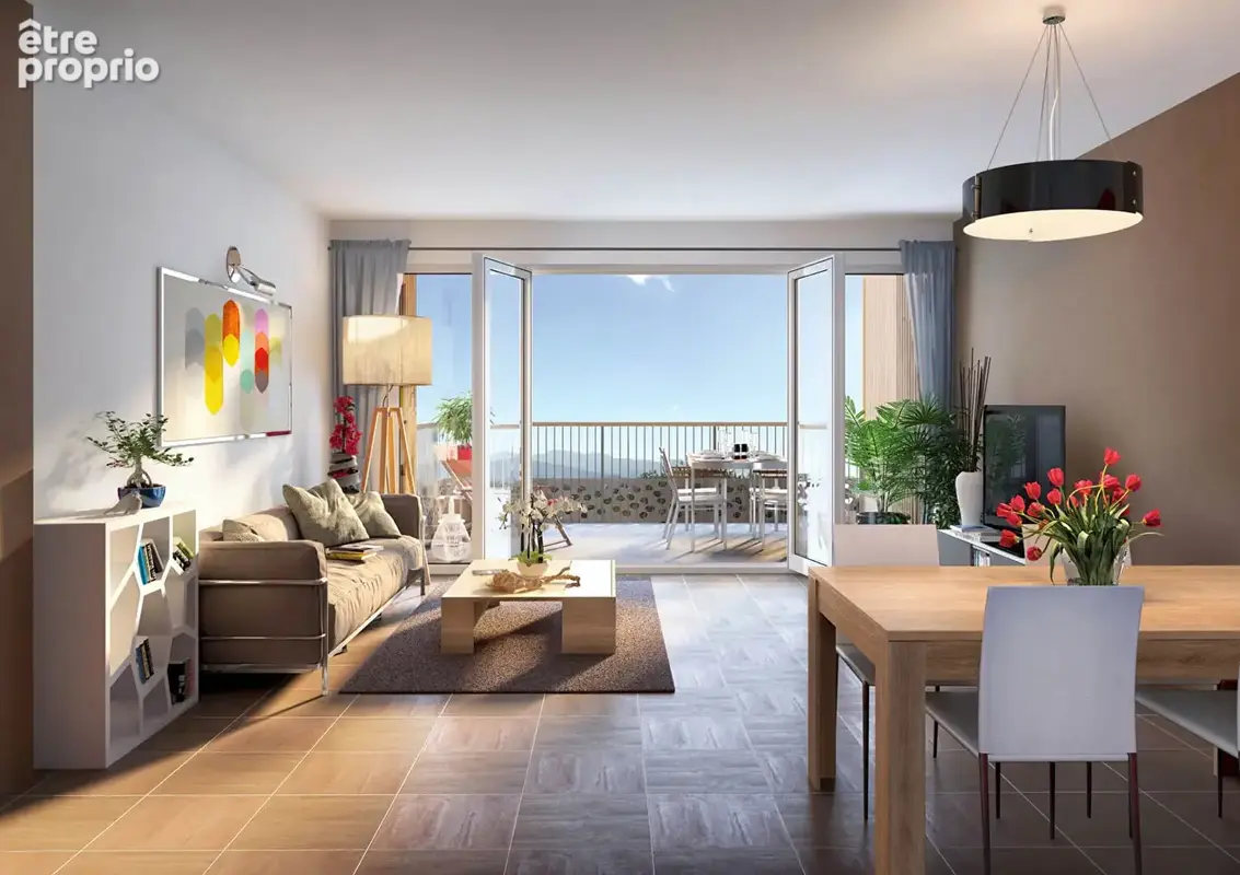 Magnifique t3 de 60m2 + terrasse de 15m2 - photo 2