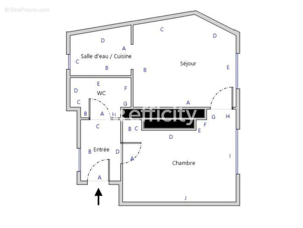 Appartement à PARIS-13E