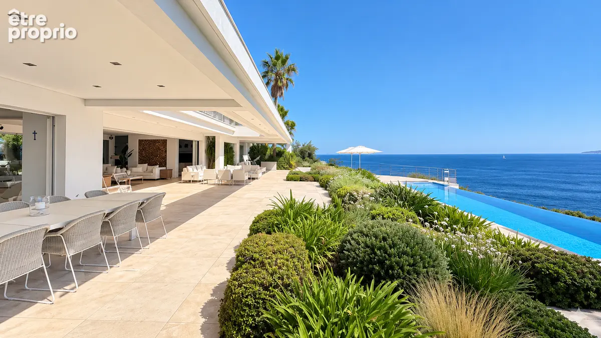 Vue mer panoramique golfe de st tropez propriete exceptionnelle 6 chambres piscine tout a pied - photo 16