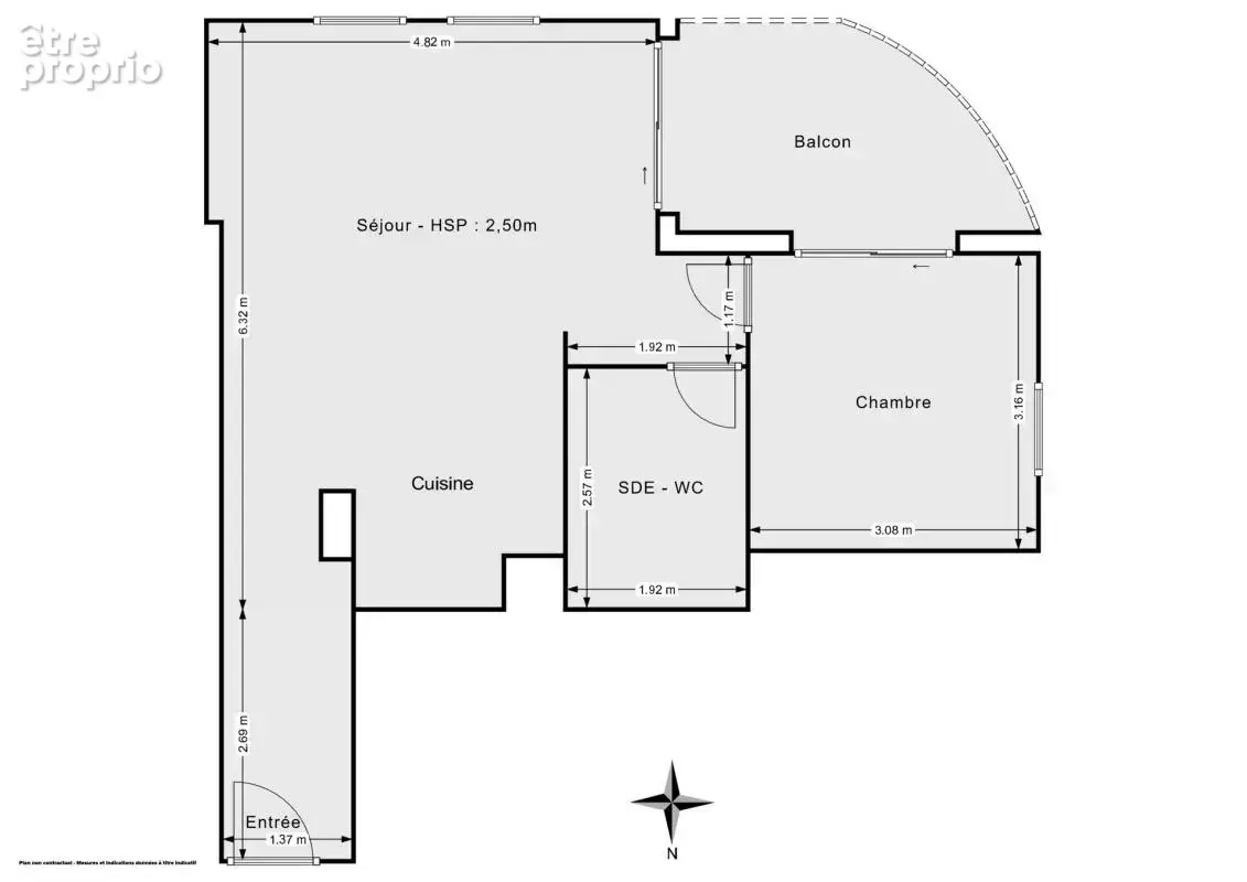 La Ciotat – T2 de 48 m² récent (2023), balcon sud-ouest, parking sous-sol, DPE A - photo 13