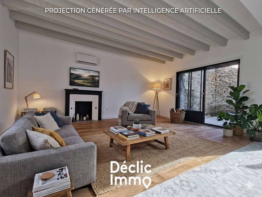 La Rochénard (79)  Maison en pierre entièrement rénovée  121 m²  Environnement calme - photo 3