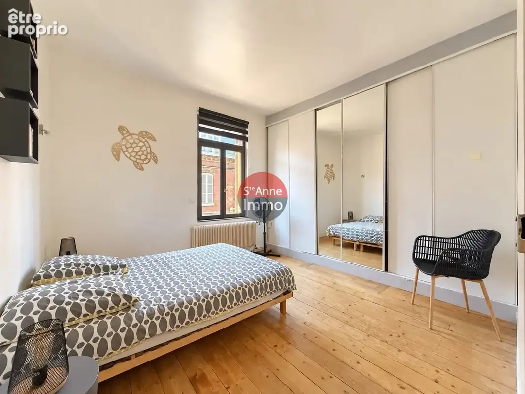 Amiens - henriville - saint honore - 82m2 - 3 chambres - cour - cave - photo 14