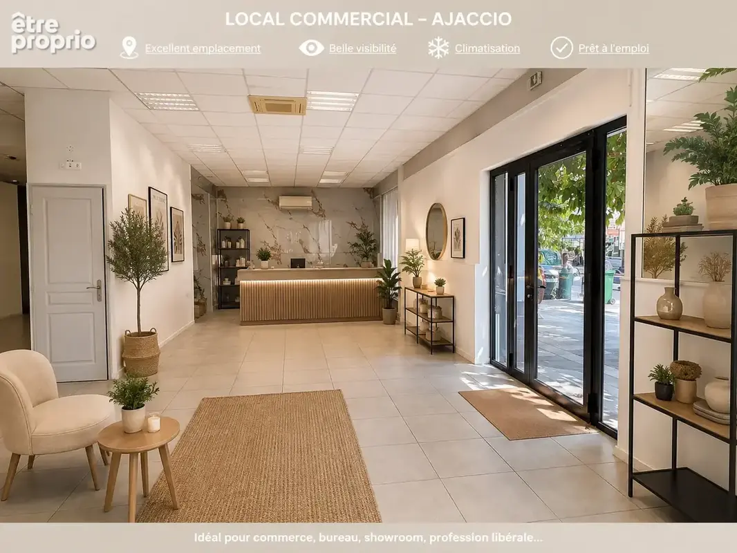 Commerce à AJACCIO