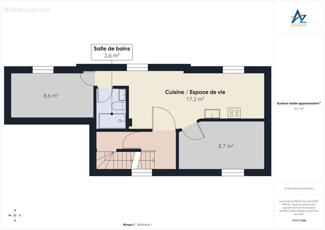 Appartement à MERVILLE-FRANCEVILLE-PLAGE