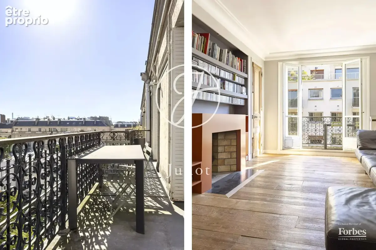 Paris 16e - JASMIN - Appartement - 6 pièces - 156,48m² Carrez - 157,46m² au sol - 4 chambres - Étage élevé - Balcon filant - photo 7