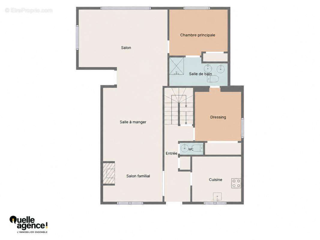 Maison familiale au Relecq-Kerhuon sur sous-sol complet - photo 8