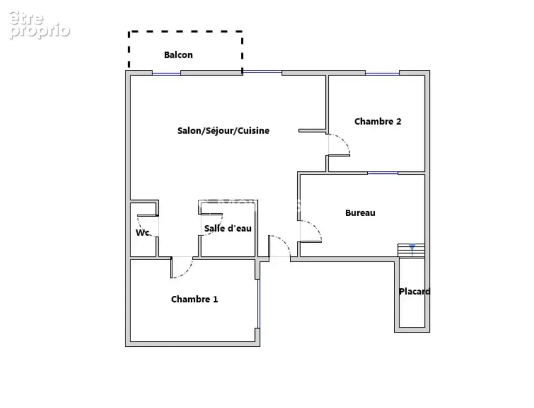 Appartement de type 3 de 70 m² avec balcon à Sète (34200) - photo 13