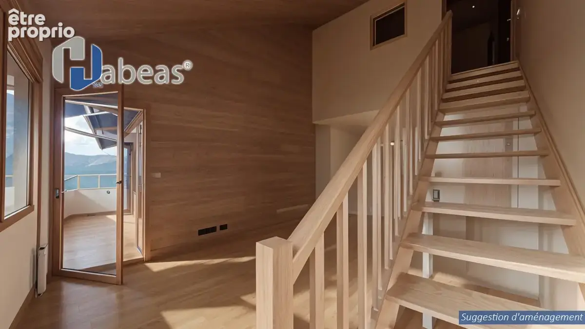 T3 Duplex  67,70m², 2 chambres, Balcon 6m², Casier à Ski - photo 4