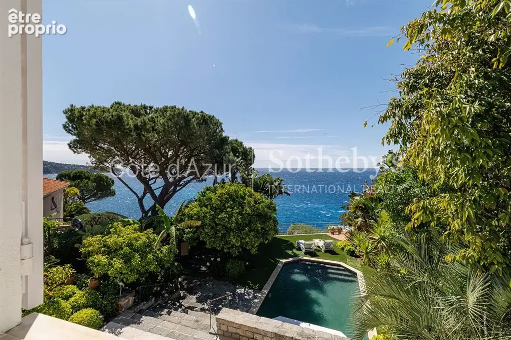 Cap de Nice villa Belle Époque avec vue mer panoramique et piscine face à Saint-Jean-Cap-Ferrat - photo 16