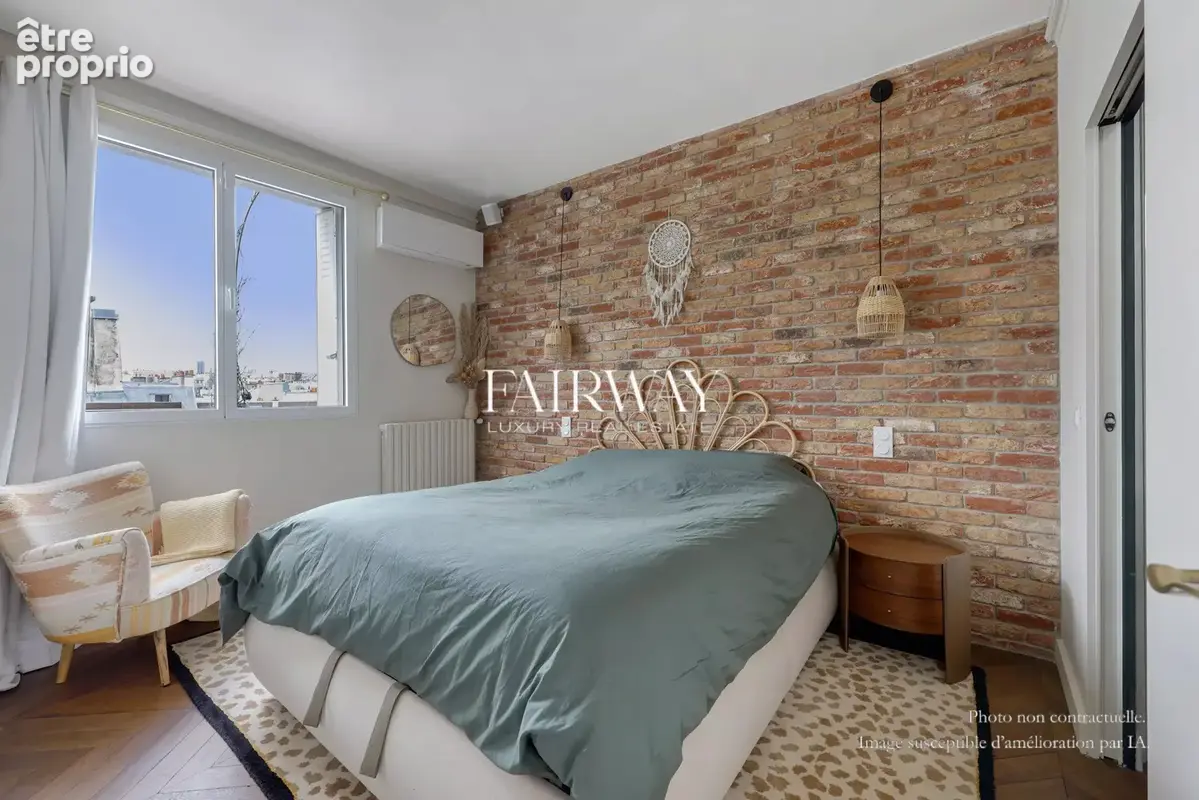 Appartement de 83m2 et 17m2 de terrasse vue Tour Eiffel - photo 8