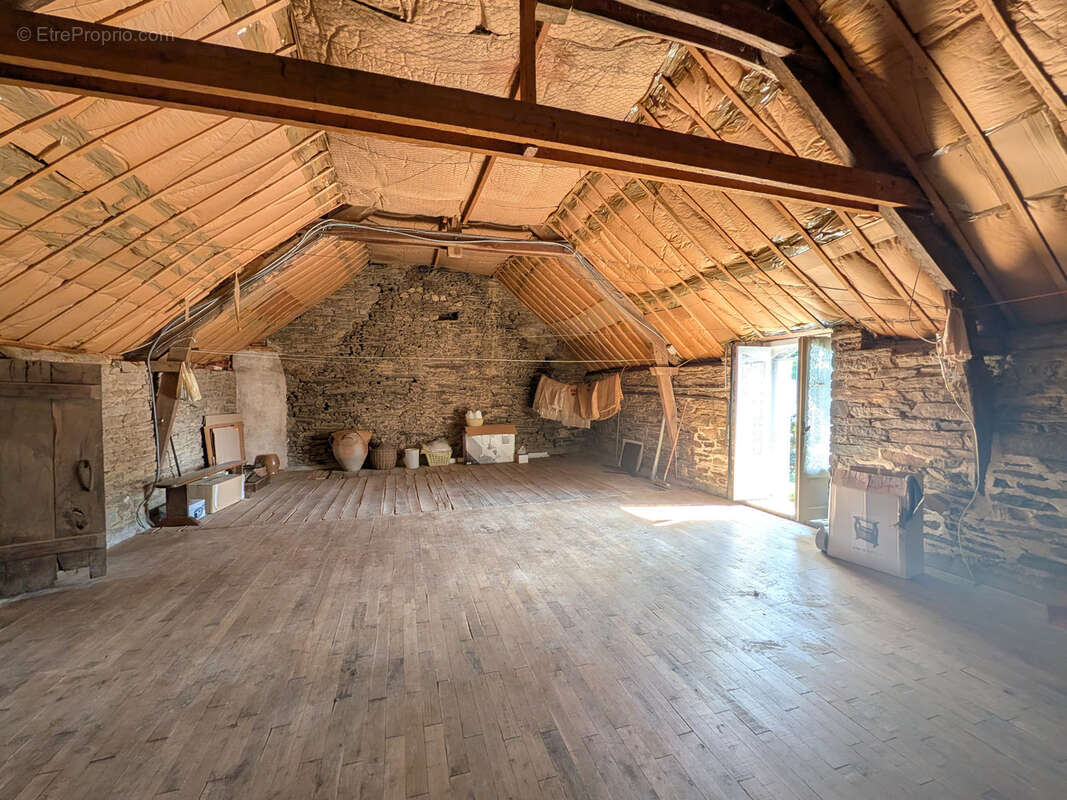Maison en pierre avec dépendances et jardin – La Chapelle-Gaceline (La Gacilly) - grand terrain - véranda - charme - garage - photo 11