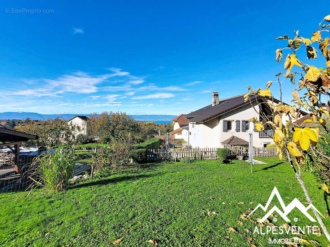 vente-maison-mitoyenne-3chambres-garage-jardin-allinges-alpesvente  - Maison à ALLINGES