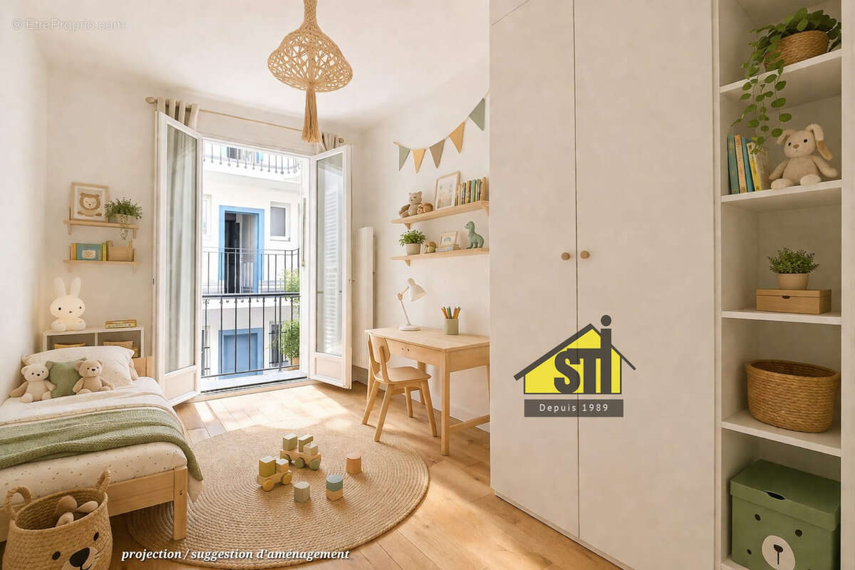 Appartement à PARIS-14E