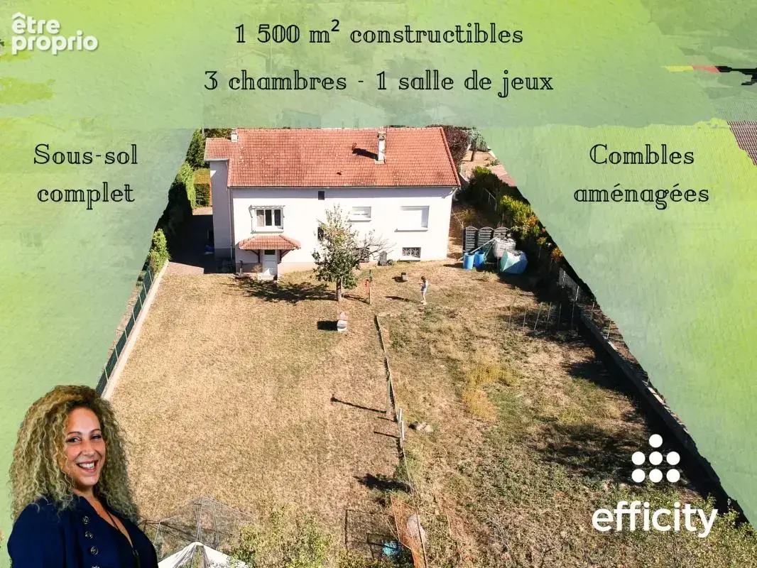 Maison 6 pièces 142 m² à vendre à Saint-Romain-Le-Puy (42610) - photo 2