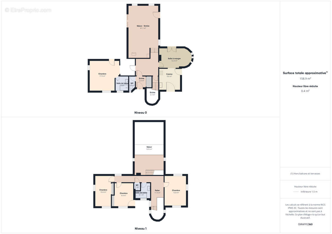 Maison à SAINT-FERREOL-D&#039;AUROURE