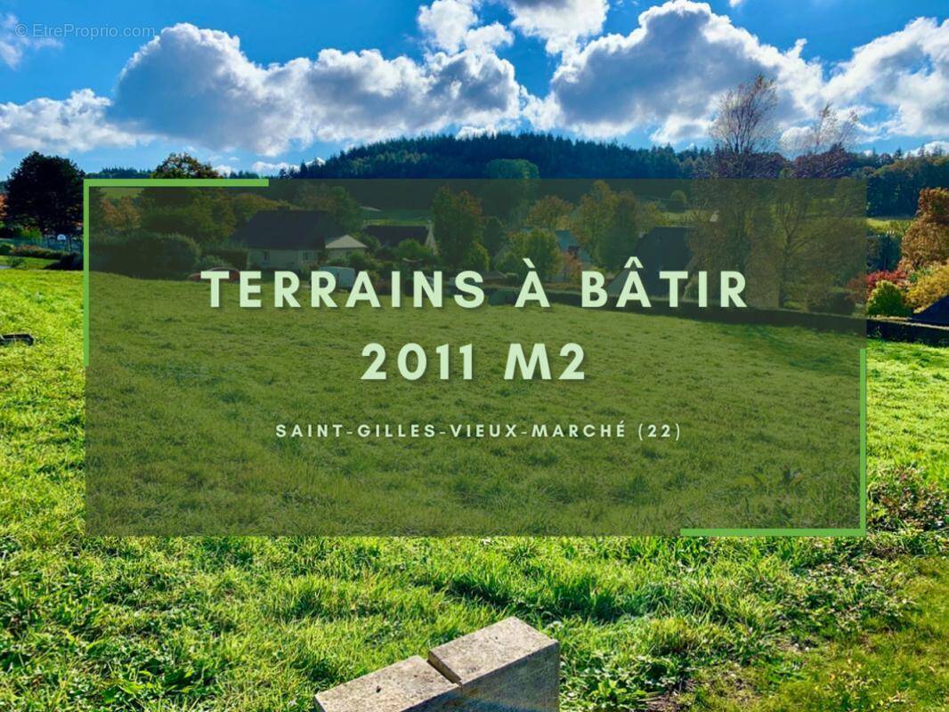 Terrain à SAINT-GILLES-VIEUX-MARCHE