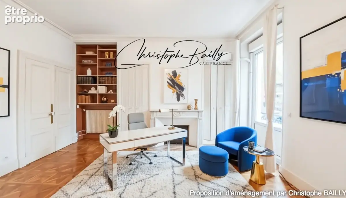 Toulouse Jean-Jaurès, appartement haussmannien familial de 158 m² avec balcon filant et ascenseur - Garage en sus - photo 3