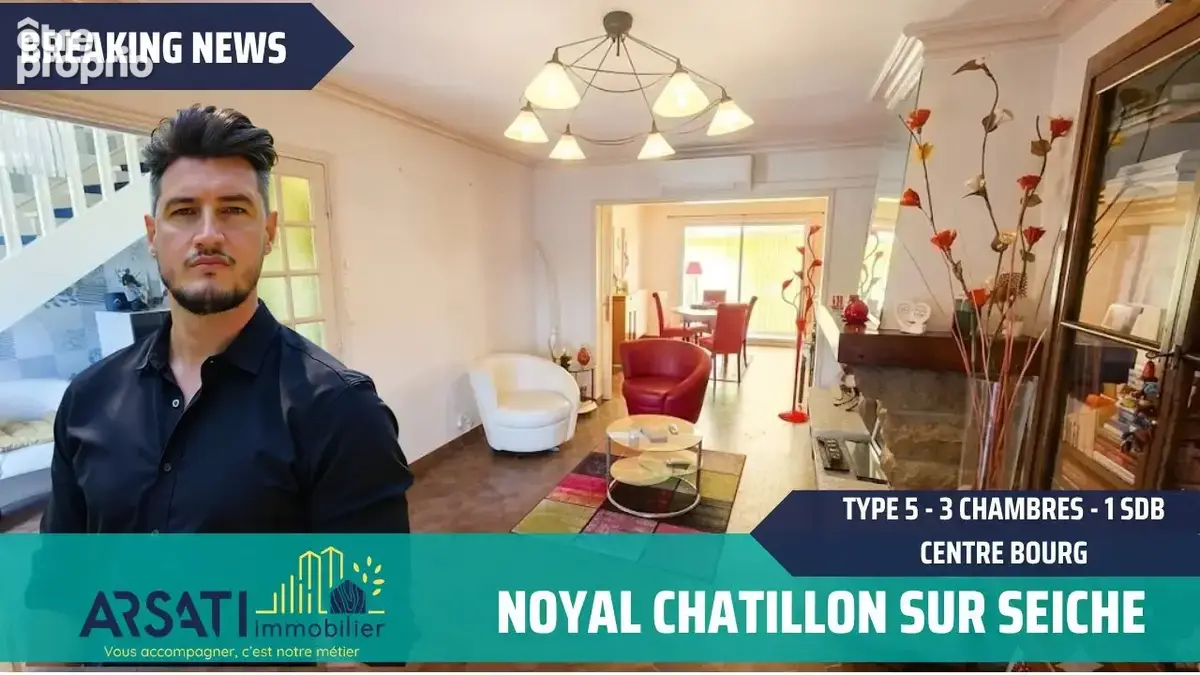 Maison à NOYAL-CHATILLON-SUR-SEICHE