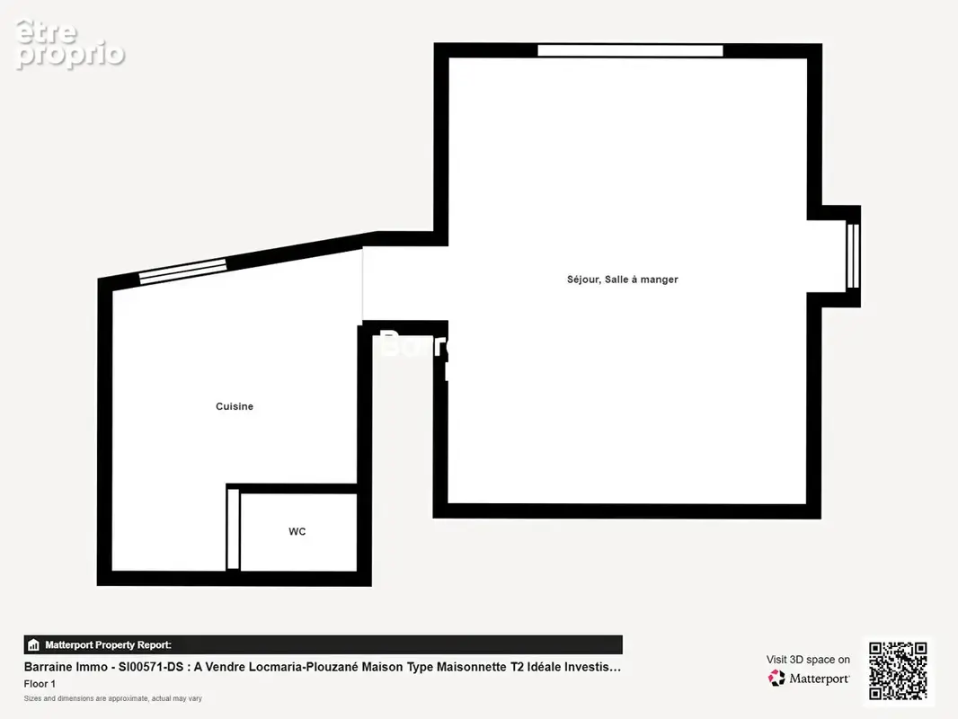 A vendre a locmaria-plouzane maison type maisonnette t2 ideale investissement locatif ou saisonnier - photo 18