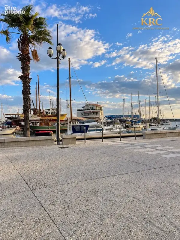 VUE SUR LE PORT DE  PECHE