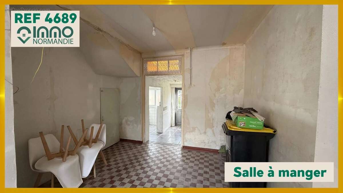 Maison de village en briques - 57m2/310m2 - Garage - photo 6