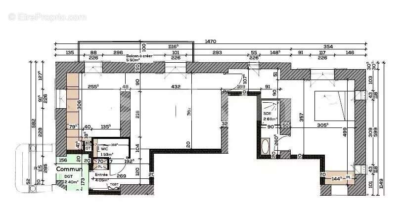Appartement à CHALLES-LES-EAUX