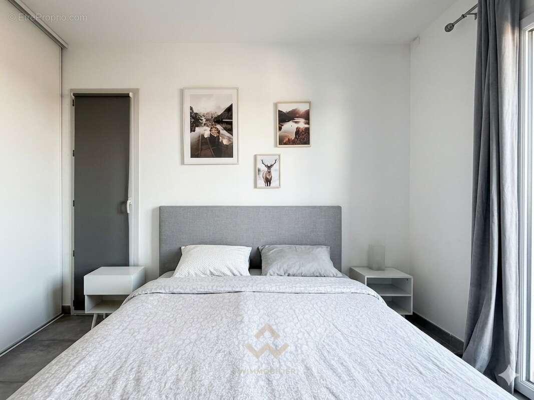 Chambre - Appartement T2 - La Garde 83130 - Appartement à LA GARDE